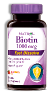 NATROL BIOTIN FAST DISSOLVE - 90 TABLETS | 1,000MCG